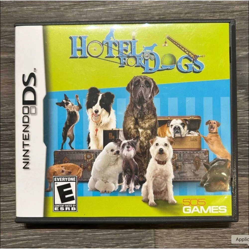 Hotel For Dogs Nintendo DS Complete Case Manual 2009 Nickelodeon Y2K Dreamworks